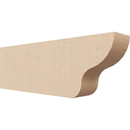 2in. W X 4in. H X 12in. L Greensboro Woodgrain TimberThane Rafter Tail, Primed Tan